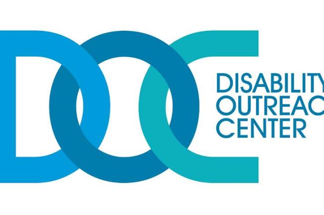 Disability Outreach Center Logo with the DOC acronym